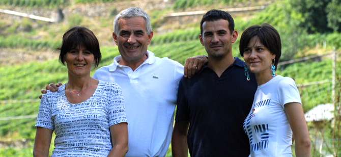 Sandro Fay et sa famille